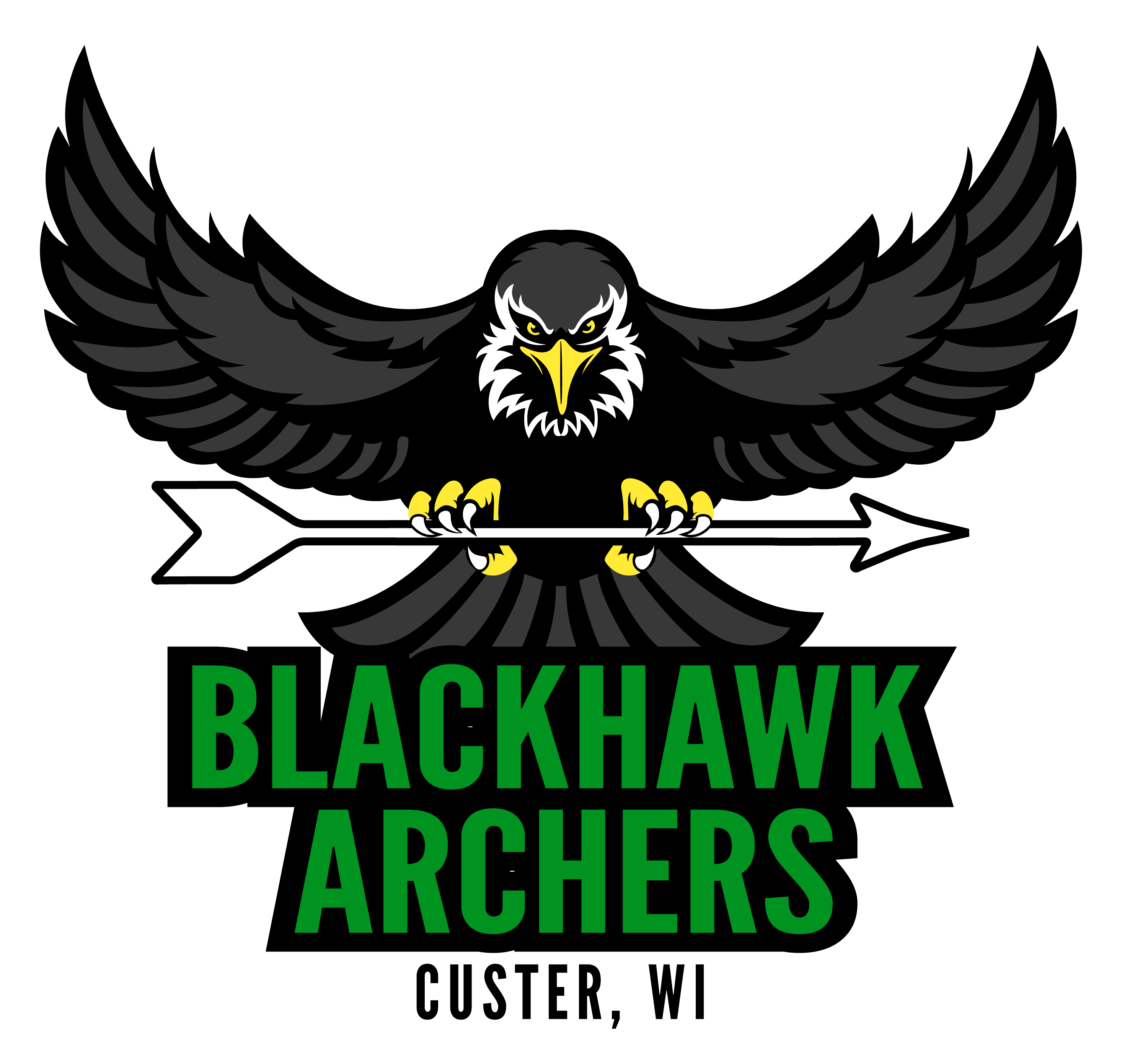 Blackhawk Archers display